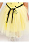 Fluffy Tulle Flexible Lycra Heart Printed Princess Tutu Dress - 4