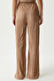 Women's Biscuit Pleated Casual Blouse Pants Suit Mc00283 - 8