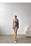 Tie-Detail One-Shoulder Dress - 4