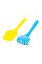 2 Piece Rake and Shovel Beach Set - Sent no72 - 3