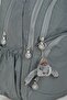 Wrinkled Waterproof Fabric Large Size Unisex School Backpack and Travel Bag - 4