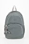 Wrinkled Waterproof Fabric Large Size Unisex School Backpack and Travel Bag