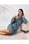 Unisex 4-Layer 100% Organic Cotton Premium Multi Muslin Ultra Soft Bathrobe - 5
