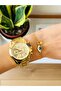 Gold Color Evil Eye Bracelet with Star Detail - 2