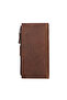 Genuine Leather Women's Wallet Bag with Strap, Phone Compartment, Card and Coin Compartments - Name Can Be Written - 8