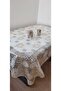 Meiwa Lace Look PVC Tablecloth