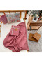 100% Cotton Waffle Dried Rose Pink Pique (BABY) - 3