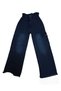 New Season Girl's Wide Spanish Leg Style/ Lycra Bag Pocket High Elastic Waist Jean/ Denim Trousers - 3