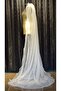 Glittered Two Tiers Long Wedding Dress Veil with Comb 230 Cm - 4