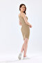 v-neck Knit Dress - 8