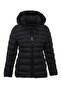 Women's Short Detachable Hooded Padded Sports Puffer Jacket 8638 - 4