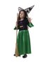 Girls Halloween Green Black Witch Dress Fuuny Spooky Halloween - 4