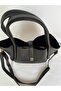 Puppy Black Soft Leather Large Bag with Adjustable Strap Large Bag Women's Gift Stylish Bag - 5