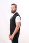Men's Black Wool Knitwear Vest - 2
