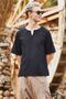 Round Neck Relaxed Cut Men's Shirt - 3