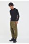 Button Detailed Modern Men's Shalwar Khaki - 3