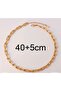 Stainless Steel Tifani Model Chain Choker Women's Necklace - 4