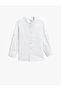 Poplin Basic Shirt Long Sleeve Buttoned