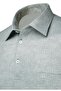 Men's Plus Size Shirt Collar Buttoned Pocket Green T-Shirt Classic Fit - 4914 - 4
