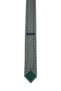 Classic Green Patterned Micro Tie - 3