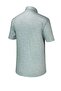 Men's Plus Size Shirt Collar Buttoned Pocket Green T-Shirt Classic Fit - 4914 - 5