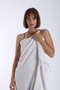 Solid Color Peshtemal Towel,Beach Towel,Bath Towel,Pareo,Cotton Cream - 2