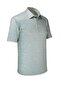 Men's Plus Size Shirt Collar Buttoned Pocket Green T-Shirt Classic Fit - 4914 - 2