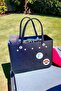 Navy Blue Viral Eva Shoulder Bag