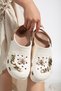 Women's Eva Sea Beach Doctor Nurse Hospital Comfort Comfortable Chain Detail Sandals Slipper