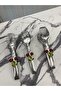 Cherry Silver Stylish Serving Presentation Set Titanium Coated 3-Piece Tongs Set Stainless Steel - 2