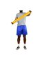 1 Meter Gold Ultra Tough Exercise Resistance Pilates Band - 3
