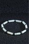 Certified Men Women Natural Stone Gift Bracelet Amazonite Stone And Hematite 4mm Design - 3