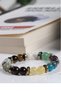 Certified Natural Stone Student School Success Bracelet Labradorite Amethyst Citrine Gift Bracelet - 8