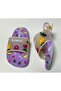 Wildflower Themed Non-Slip Plastic Pool Sea Bathroom Balcony Terrace Home and Street Slippers - 6