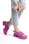 Latte Women's Leather Sandals - 4
