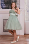 Tulle and Simple Stylish Dress for Girls - 2