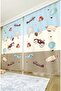Balloon Airplane Car Patterned Children & Baby Room Background Curtain (Single Wing Pricing) - 3