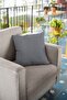 2-Piece 43x43cm K.gray Premium Thai Feather Upholstery Fabric Decorative Double Sided Throw Pillow Cover Krl011 - 6