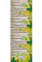 40x140cm Premium Woven Thai Feather Stain Resistant Fabric Table Cloth Runner Plane Leaves Rnr150 - 2
