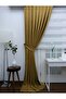 Crown Oil Green Solid Color 1/3 Close Pleated Background Curtain, Close Pleat, Single Wing - 3