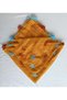Nergis Needlework Mustard Color Head Covering Scarf Prayer Cloth - 3