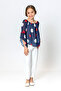 Girl's Straight Trousers with Elastic Waist - 3