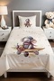 Pilot Elephant Patterned Pique Set (160x230cm)