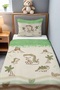 Dinosaur Age Patterned Pique Set (160x230cm) - 2