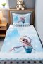 Ballerina Blue Elsa Patterned Pique Set (160x230cm) - 2