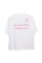 Love Letters Oversized T-Shirt for Men - White - 4