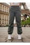 Girl's Cotton Jogger Leg Four Season Parachute Pants - 3