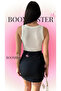 Women's White Camisole Sleeveless Blouse Long Crop Navel Top Undershirt - 3