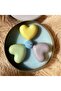 4-Piece Single Mold Heart Silicone Mold - Scented Stone, Soap and Candle Detailed K-1249