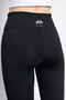 Girl's Long Leggings Extra Stretchy Printed Leggings Black - 2